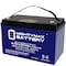Mighty Max Battery 12V 100AH GEL Replacement Battery for Absolute AB121000 MAX3958734 - alternate 1